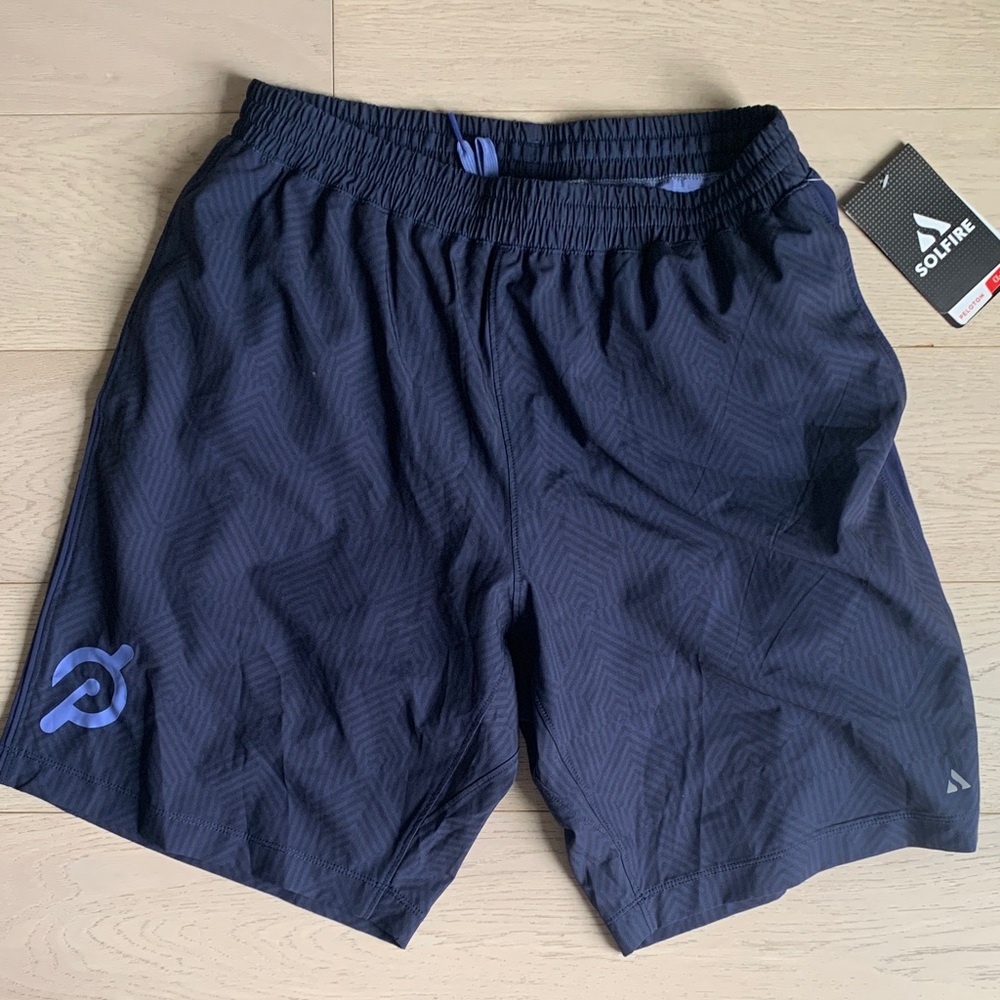 Peloton Navy Athletic Shorts w/ Liner